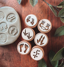 Load image into Gallery viewer, Tracks Clay-Doh Stamps
