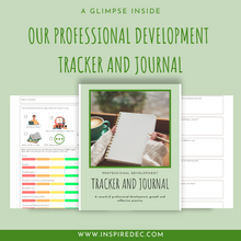 Load image into Gallery viewer, Professional Development Tracker and Journal