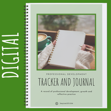 Load image into Gallery viewer, "DIGITAL DOWNLOAD: Professional Development Tracker and Journal