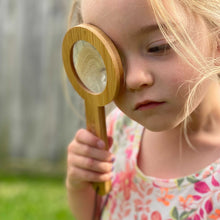 Load image into Gallery viewer, Bamboo Magnifying Glass