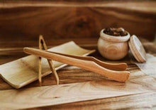 Load image into Gallery viewer, Bamboo Curved Tongs - Inspired Natural Play Store