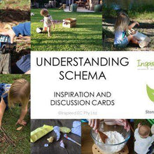 Load image into Gallery viewer, Understanding Schema - Inspiration and Discussion Cards - Inspired Natural Play Store