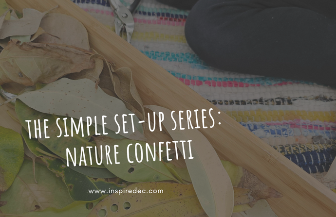 The Simple Set-Up Series: Nature Confetti