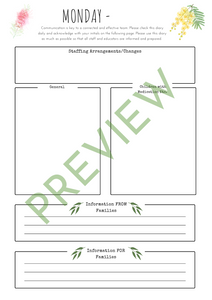 2024 Team Communication Diary (Digital)