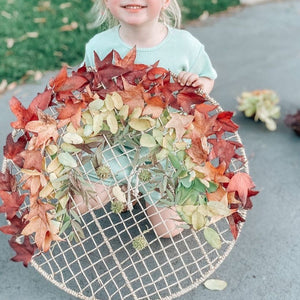 Round Nature Weaving Frame