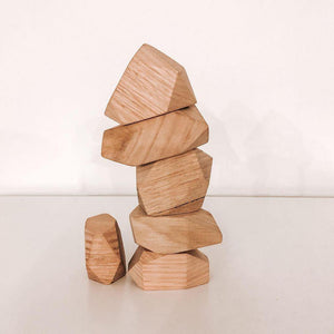 Natural Wooden Crystals - Inspired Natural Play Store