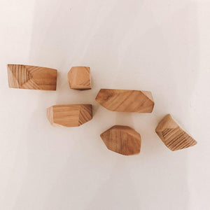 Natural Wooden Crystals - Inspired Natural Play Store