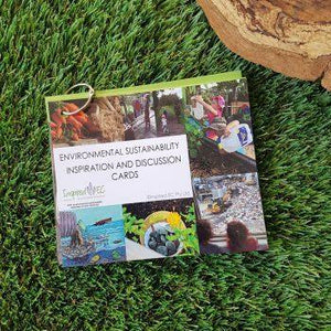 Environmental Sustainability Inspiration and Discussion Cards - Inspired Natural Play Store