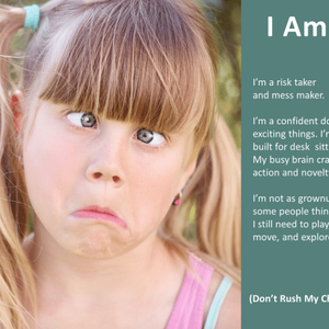 I Am 5 Poster (2 - Inspired Natural Play Store