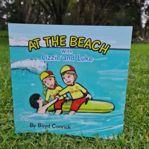 At The Beach with Lizzie and Luke