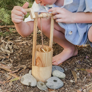 Dig Your Own Wooden Water Well