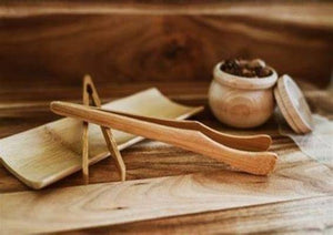 Bamboo Curved Tongs - Inspired Natural Play Store