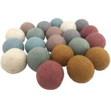 Load image into Gallery viewer, Earth Felt Balls - set of 7 - Inspired Natural Play Store
